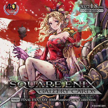 FINAL FANTASY TCG SQUARE ENIX GALLERY CARDS VOL. 01 40TH ANNIVERSARY COLLECTION BOOSTER
