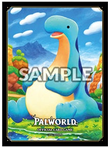 BUSHI SUPPLIES CARD SLEEVES VOL. 1 PALWORLD DESIGN B: RELAXAURUS HUNGRY GUNNER