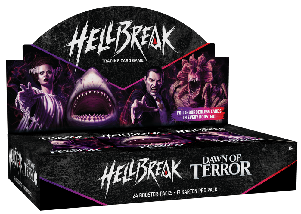 HELLBREAK TCG DAWN OF TERROR BOOSTER DISPLAY