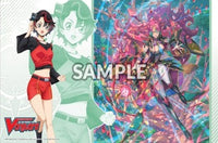 BUSHI SUPPLIES RUBBER PLAYMAT VOL. 15 CFV DIVINEZ PARALLACTIC CLASH DESIGN A: KANAMI &amp; BERUCREA | 8885021122748
