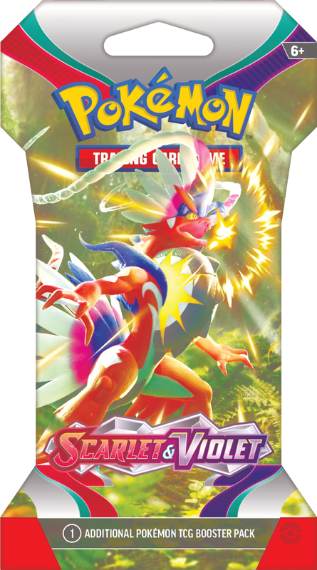 SLEEVED POKEMON SV1 SCARLET AND VIOLET PACK | 820650853258
