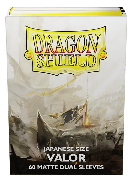 Dragon Shield Sleeves: Japanese DUAL- Matte Valor | 5706569151591