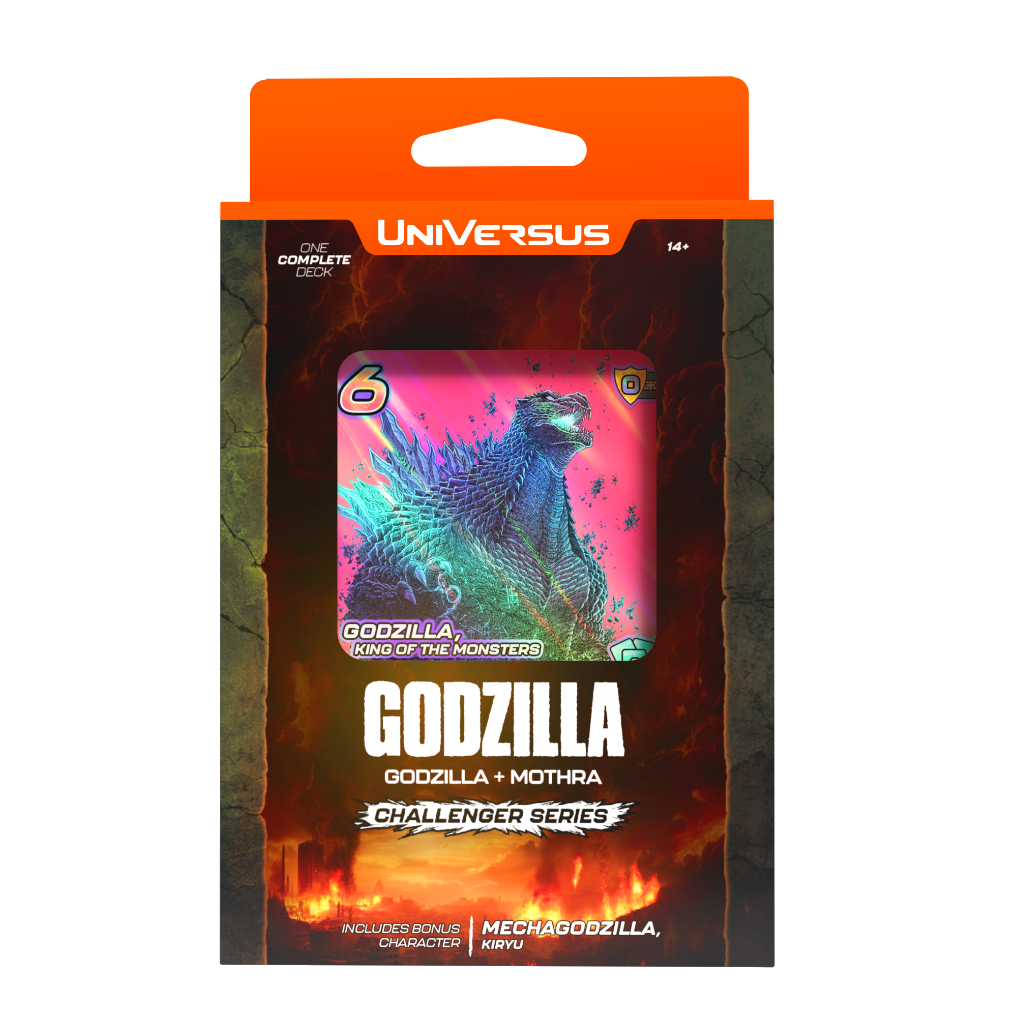 UniVersus CCG: Challenger Series Display- Godzilla & Mothra / King Ghidorah & Rodan(810155270193)(810155270193)