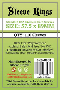 SK STANDARD USA CHIMERA SLEEVES 57.5MMX89MM 110CT | 080149926751
