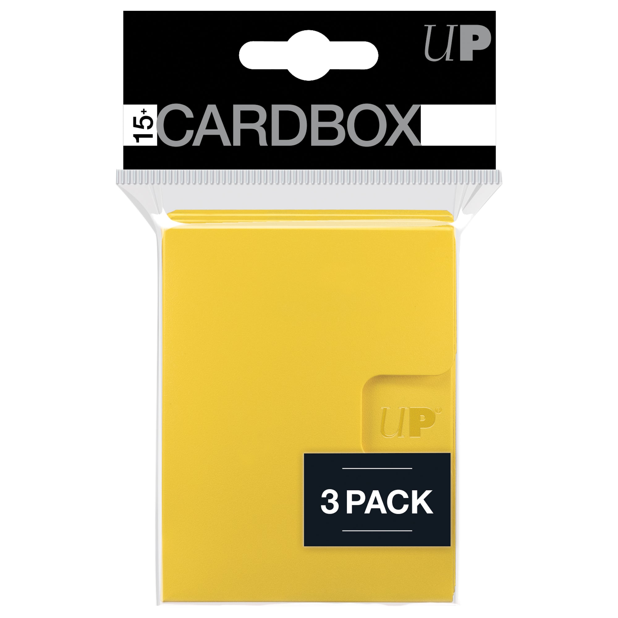 UP D-BOX PRO 15+ CARD BOX 3PK YELLOW | 074427854997