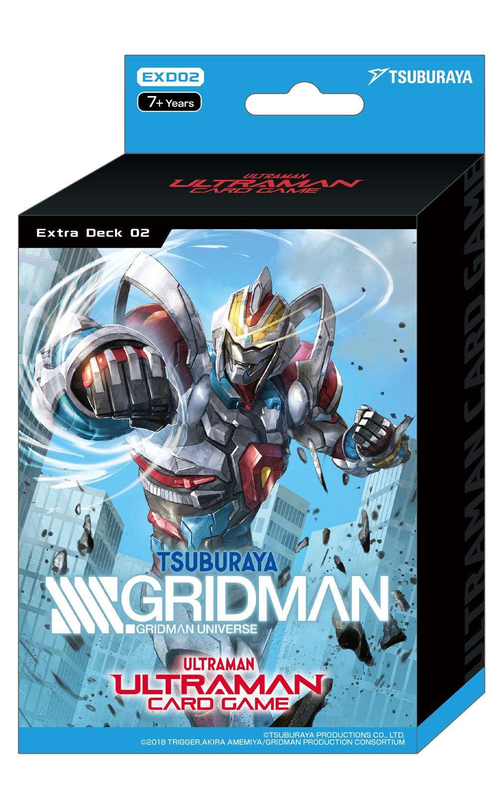 ULTRAMAN CG EXTRA DECK 02 EXD02 SSSS.GRIDMAN 6CT DISPLAY