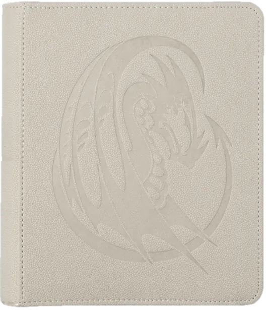 Dragon Shield Binder: Card Codex Portfolio 160- Ashen White | 5706569360122