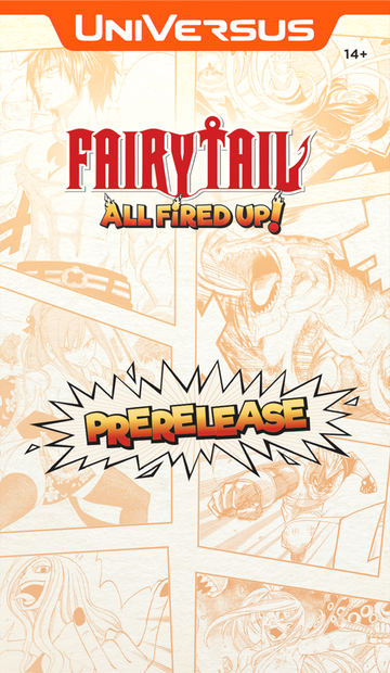 FAIRY TAIL ALL FIRED UP! PRERELEASE EVENT KIT
