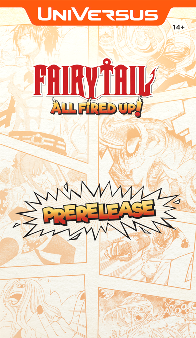 FAIRY TAIL ALL FIRED UP! PRERELEASE EVENT KIT