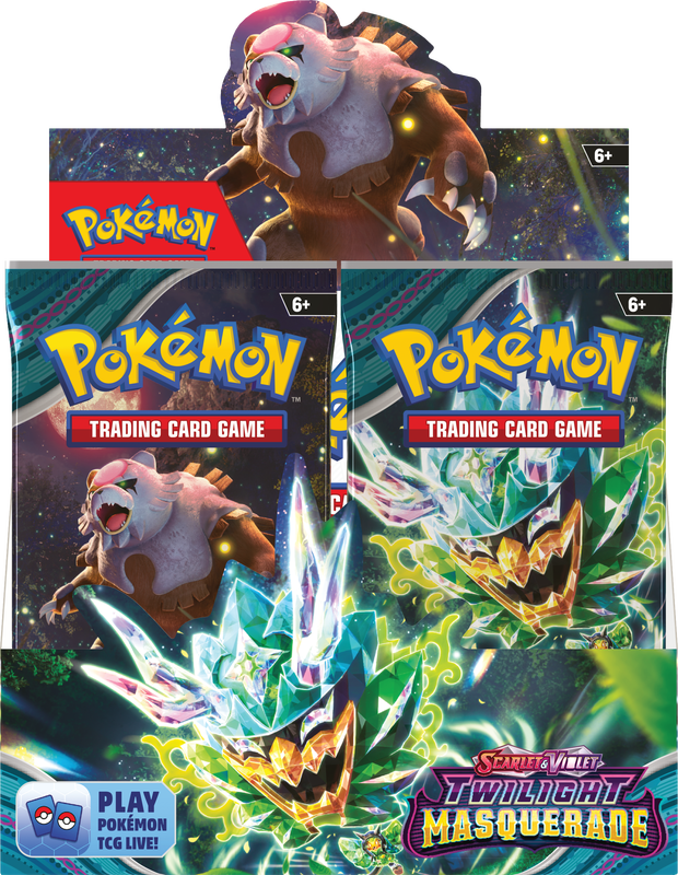 Pokemon TCG: Scarlet & Violet 06 Twilight Masquerade- Booster Display [Limit 1] | 820650863400