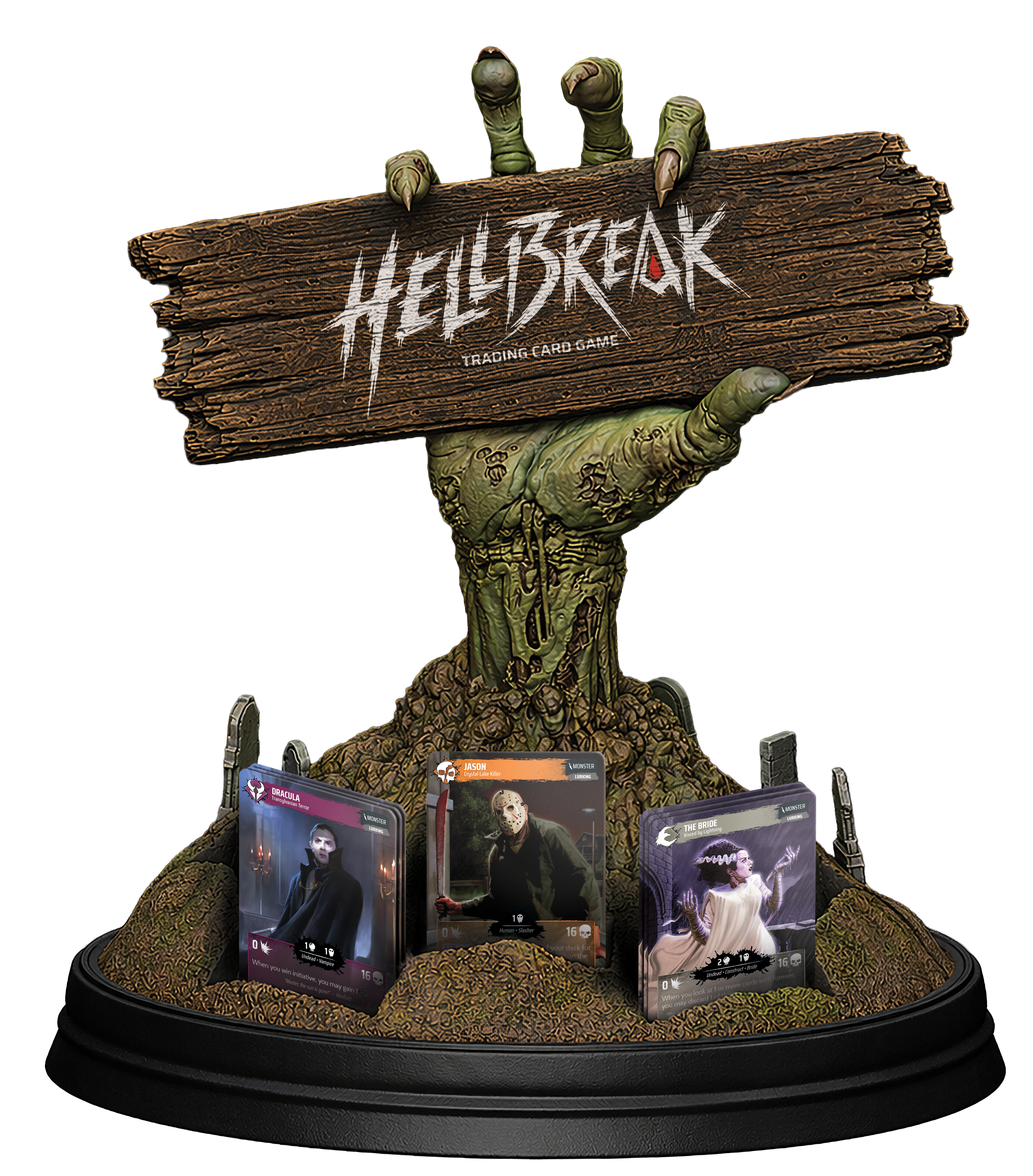 HELLBREAK GRAVEYARD STATION STATUE