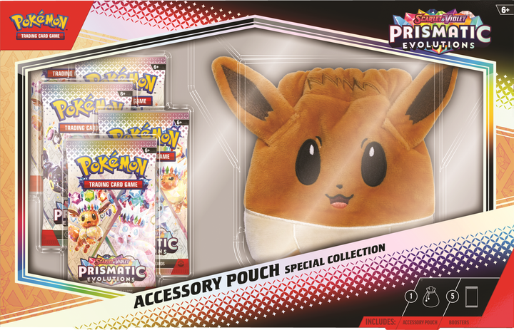 POKEMON SV8.5 PRISMATIC EVOLUTIONS ACCESSORY POUCH SPECIAL COLLECTION | 196214112551