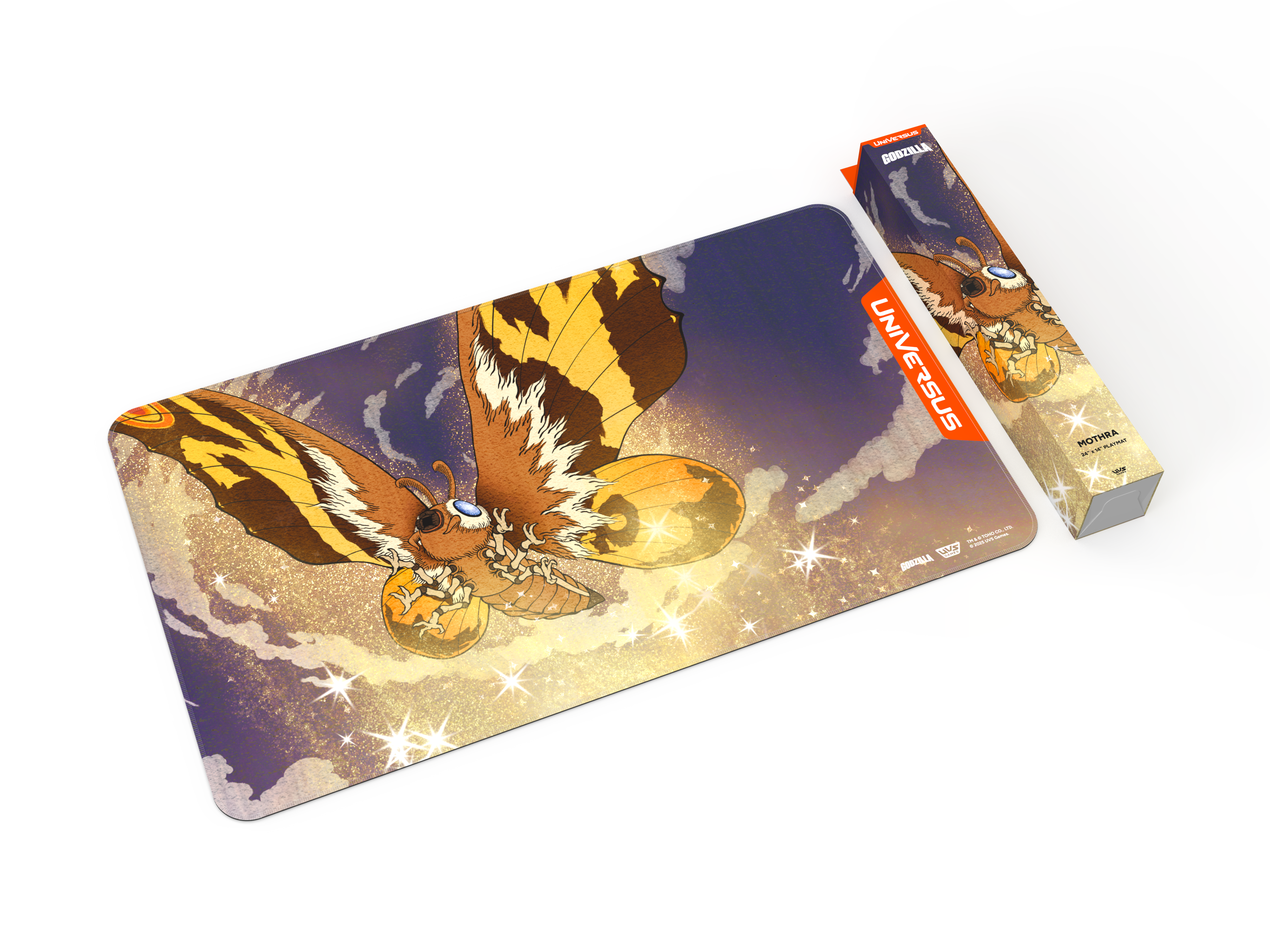 GODZILLA: REIGN OF KAIJU PLAYMAT MOTHRA DIVINE MOTH | 810155274665