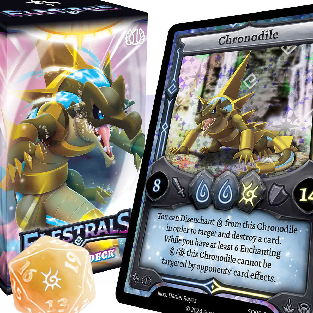 Elestrals: Daybreak- Starter Deck- Chronodile | 810148650186