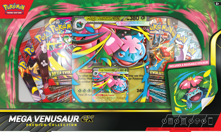 POKEMON MEGA VENUSAUR EX PREMIUM COLLECTION | 196214134522