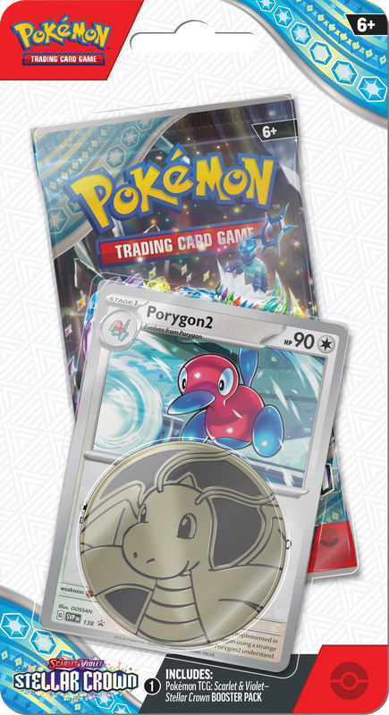 POKEMON SV7 STELLAR CROWN CHECKLANE BLISTER (288) | 0820650853319