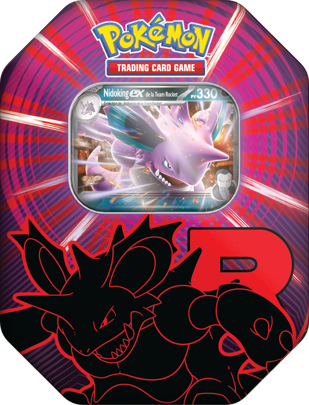 POKEMON FRENCH TEAM ROCKET TIN | 196214119635