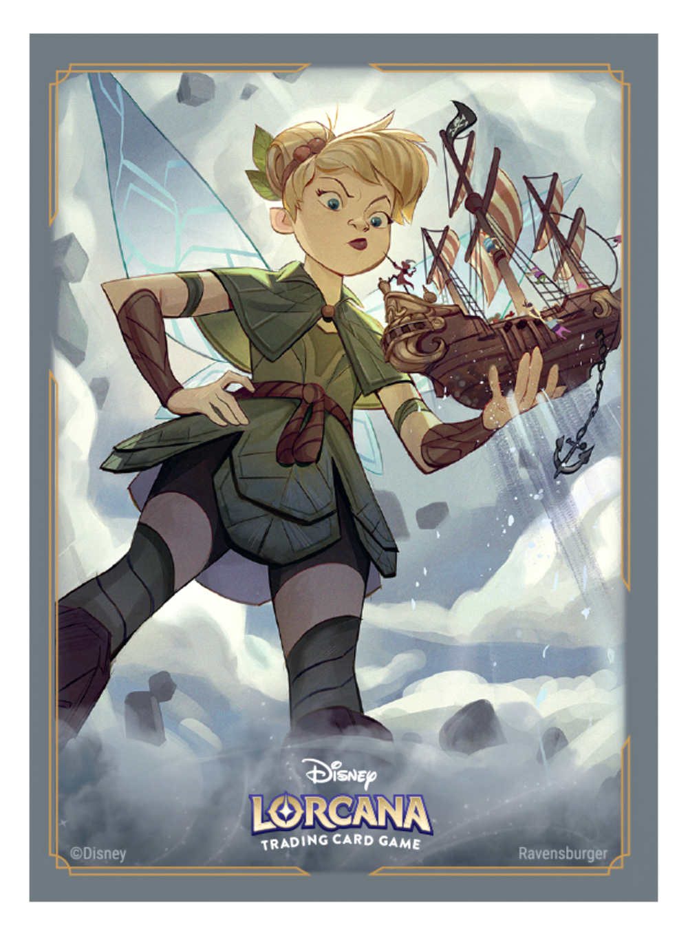 DISNEY LORCANA CARD SLEEVES SET 8 PACK B TINK(4050368985323)(4050368985323)