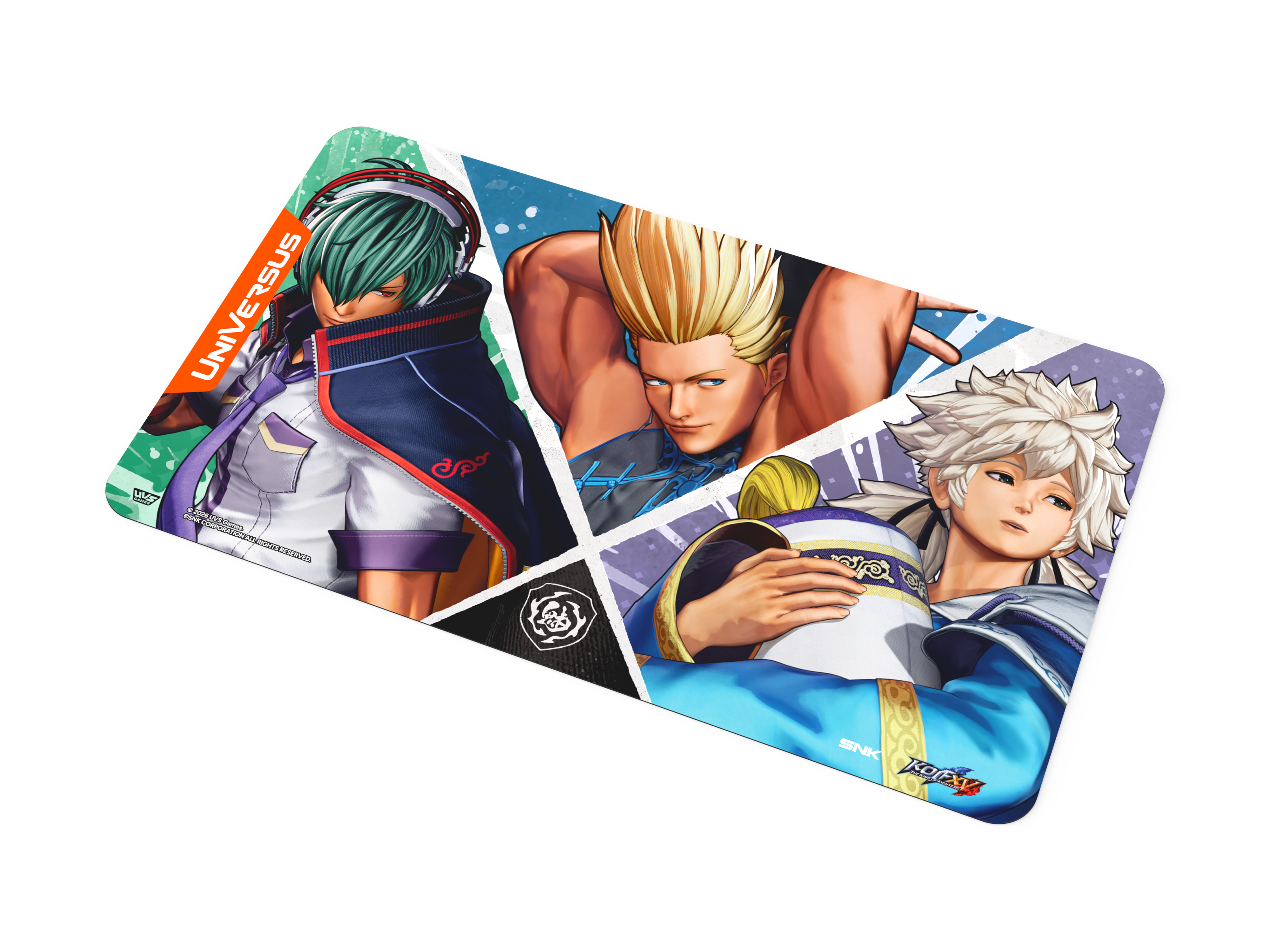 THE KING OF FIGHTERS XV: CHALLENGER SERIES TEAM HERO PLAYMAT | 810155273927
