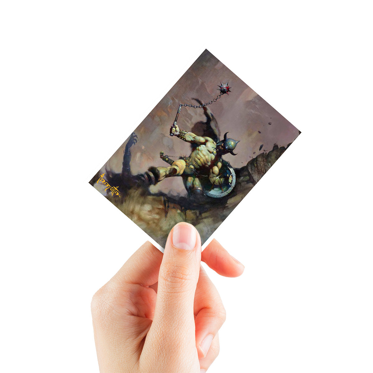 UP D-PRO APEX FRANK FRAZETTA WARRIOR WITH BALL AND CHAIN 105CT | 744271675470