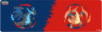 UP PLAYMAT POKEMON TABLE 8FT MEGA CHARIZARD X &amp; MEGA CHARIZARD Y | 074427167400