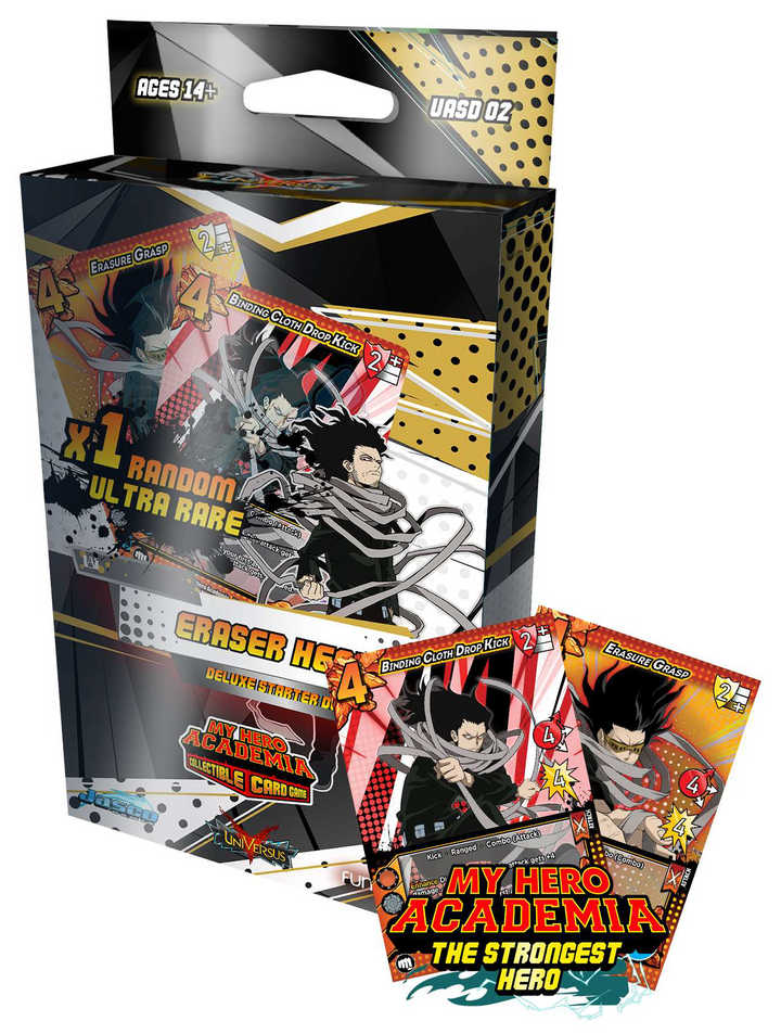 UniVersus CCG: Set 3- My Hero Academia Eraser Head Deluxe Starter Deck | 850034738123