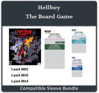 SK SLEEVE BUNDLE HELLBOY THE BOARD GAME | 080149932684