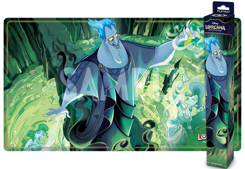 DISNEY LORCANA PLAYMAT SET 8 MAT B HADES(4050368985415)(4050368985415)