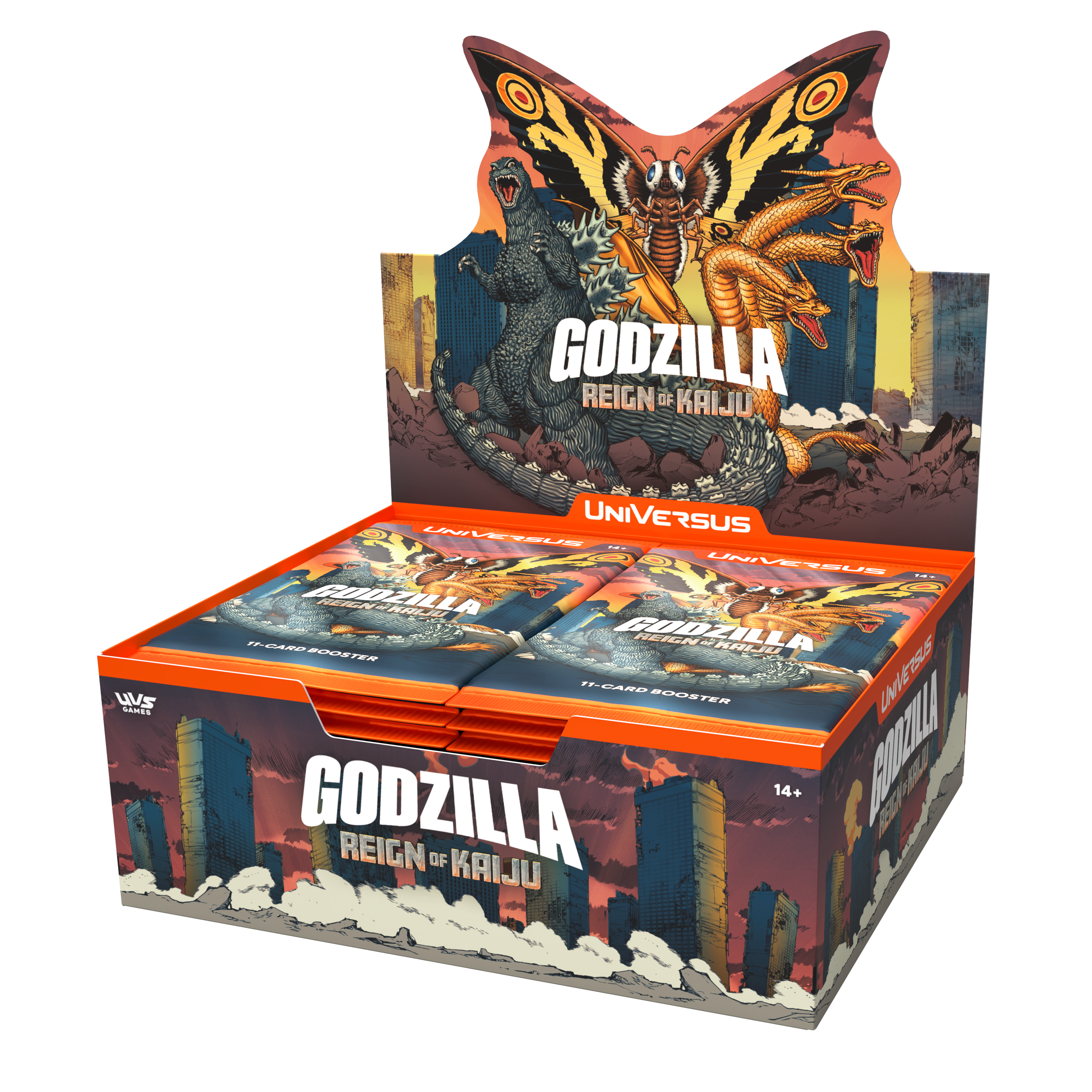 GODZILLA: REIGN OF KAIJU BOOSTER DISPLAY | 810155272708
