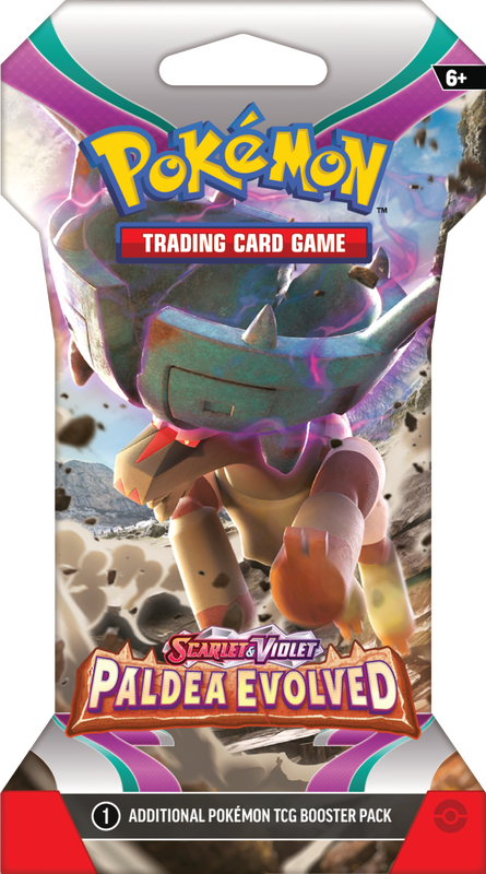 SLEEVED POKEMON SV2 PALDEA EVOLVED PACK(820650853500)