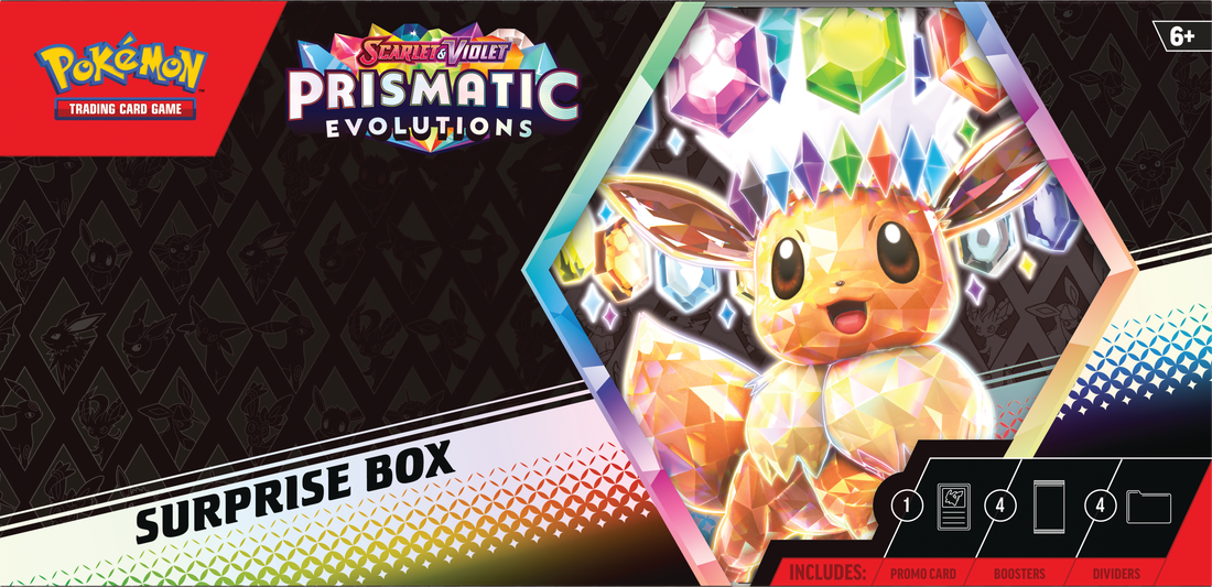 POKEMON SV8.5 PRISMATIC EVOLUTIONS SURPRISE BOX | 196214105966
