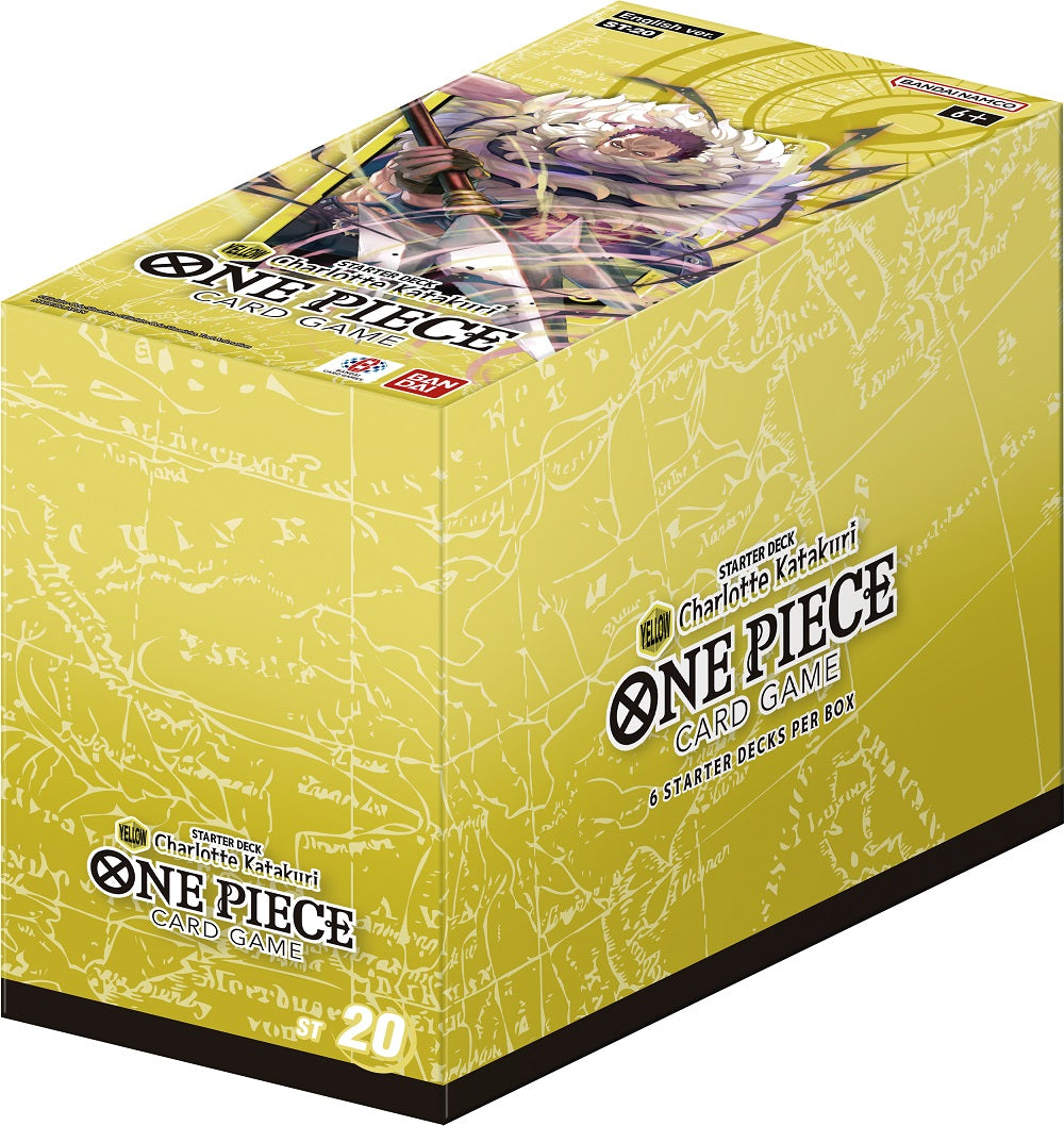 ONE PIECE CG ST20 STARTER DISPLAY (YELLOW) - CHARLOTTE KATAKURI(810059787254)