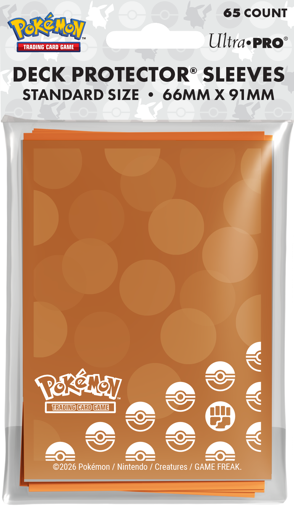 UP D-PRO POKEMON ENERGY FIGHTING TYPE 65CT | 074427167479