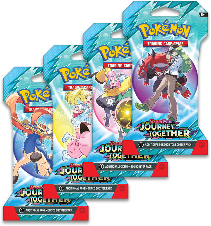 SLEEVED POKEMON SV9 JOURNEY TOGETHER PACK | 196214108264