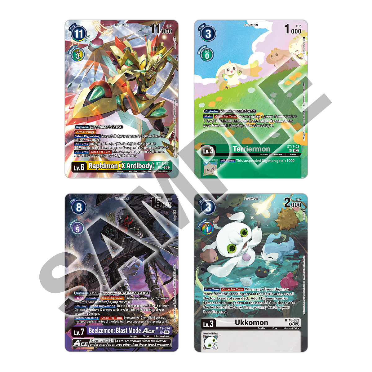 DIGIMON CG LM-06 LIMITED CARD PACK BILLION BULLET(4582769912481)(4582769912481)