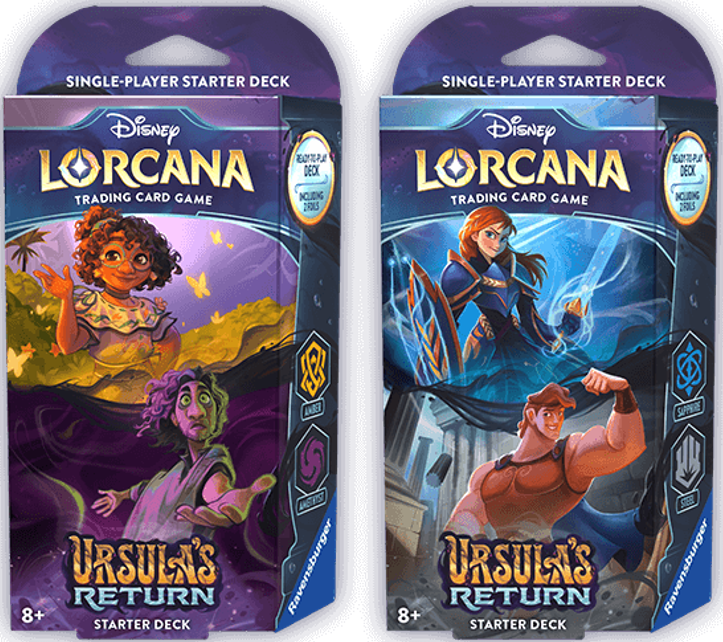 DISNEY LORCANA FRENCH URSULA'S RETURN STARTER DISPLAY(4050368983299)(4050368983299)