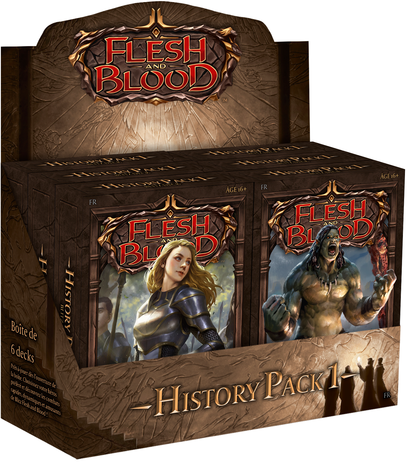 FLESH AND BLOOD FRENCH HISTORY PACK 1 BLITZ DECKS | 09421037050256