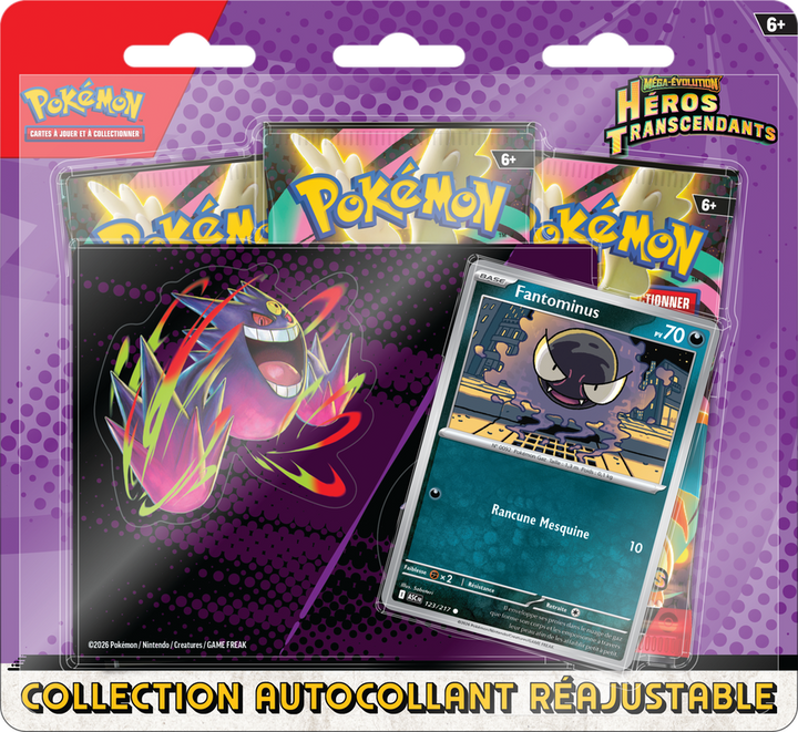 POKEMON FRENCH ME2.5 ASCENDED HEROES TECH STICKER COLLECTION | 196214132306