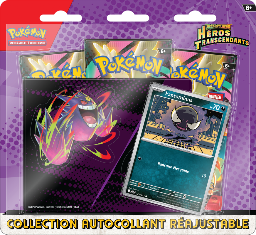 POKEMON FRENCH ME2.5 ASCENDED HEROES TECH STICKER COLLECTION | 196214132306