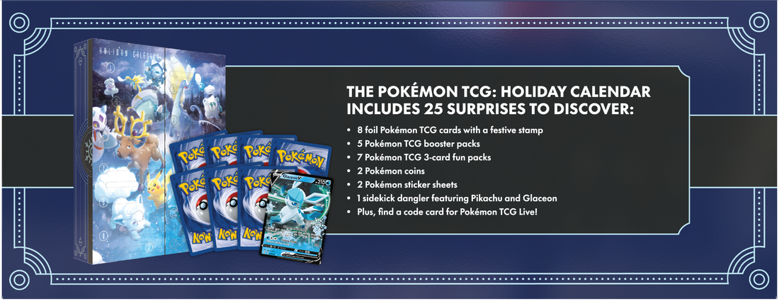 POKEMON HOLIDAY CALENDAR 2023 (6) | 820650852565