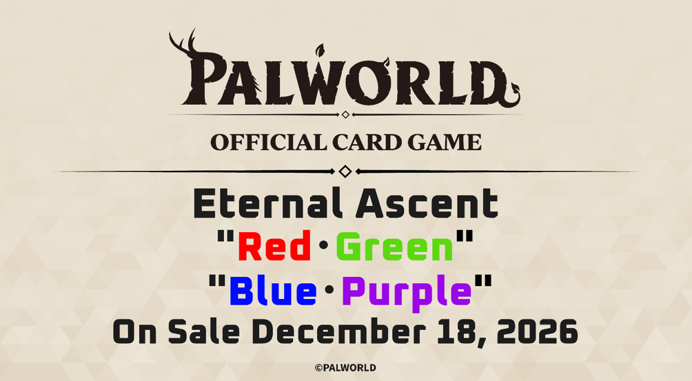 PALWORLD TD03 ETERNAL ASCENT RED/GREEN TRIAL DECK