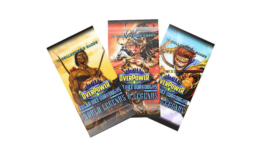 OVERPOWER: EDGAR RICE BURROUGHS AND THE WORLD LEGENDS BOOSTER DISPLAY | 860013135140