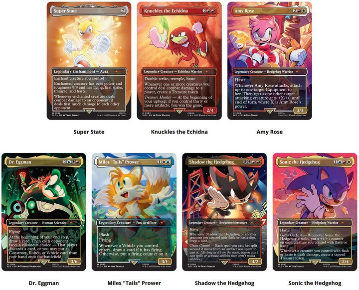 MTG SECRET LAIR SONIC LEGENDS REGULAR | 195166301846