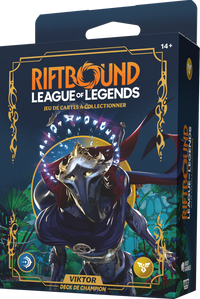 RIFTBOUND FRENCH LEAGUE OF LEGENDS TCG ORIGINS CHAMPION DECK VIKTOR 4CT DISPLAY | 810155275112