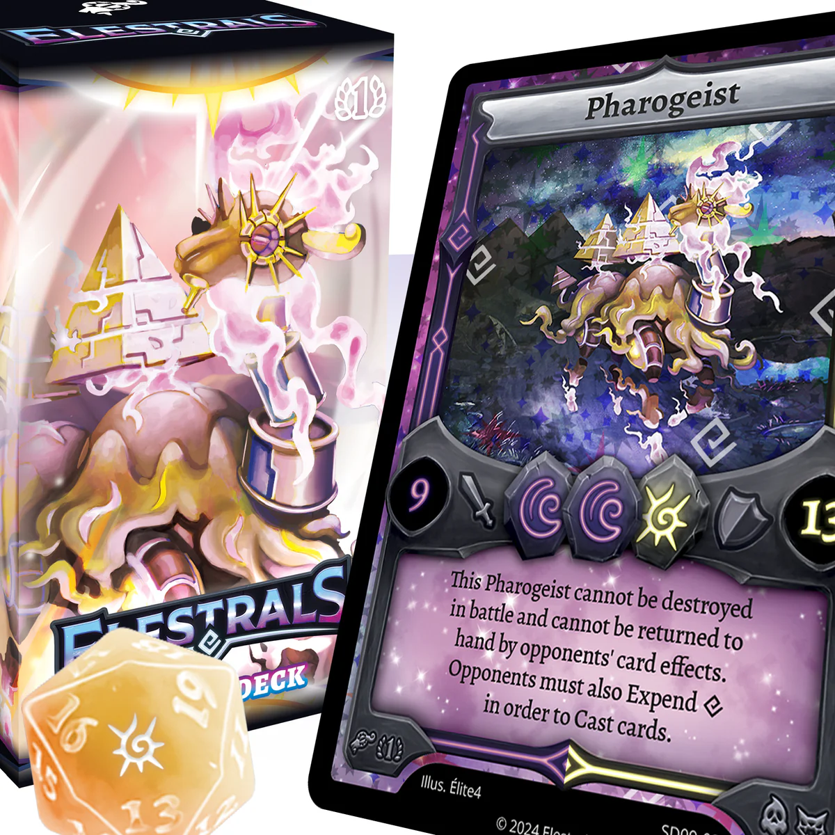 Elestrals: Daybreak- Starter Deck- Pharogeist | 810148650193