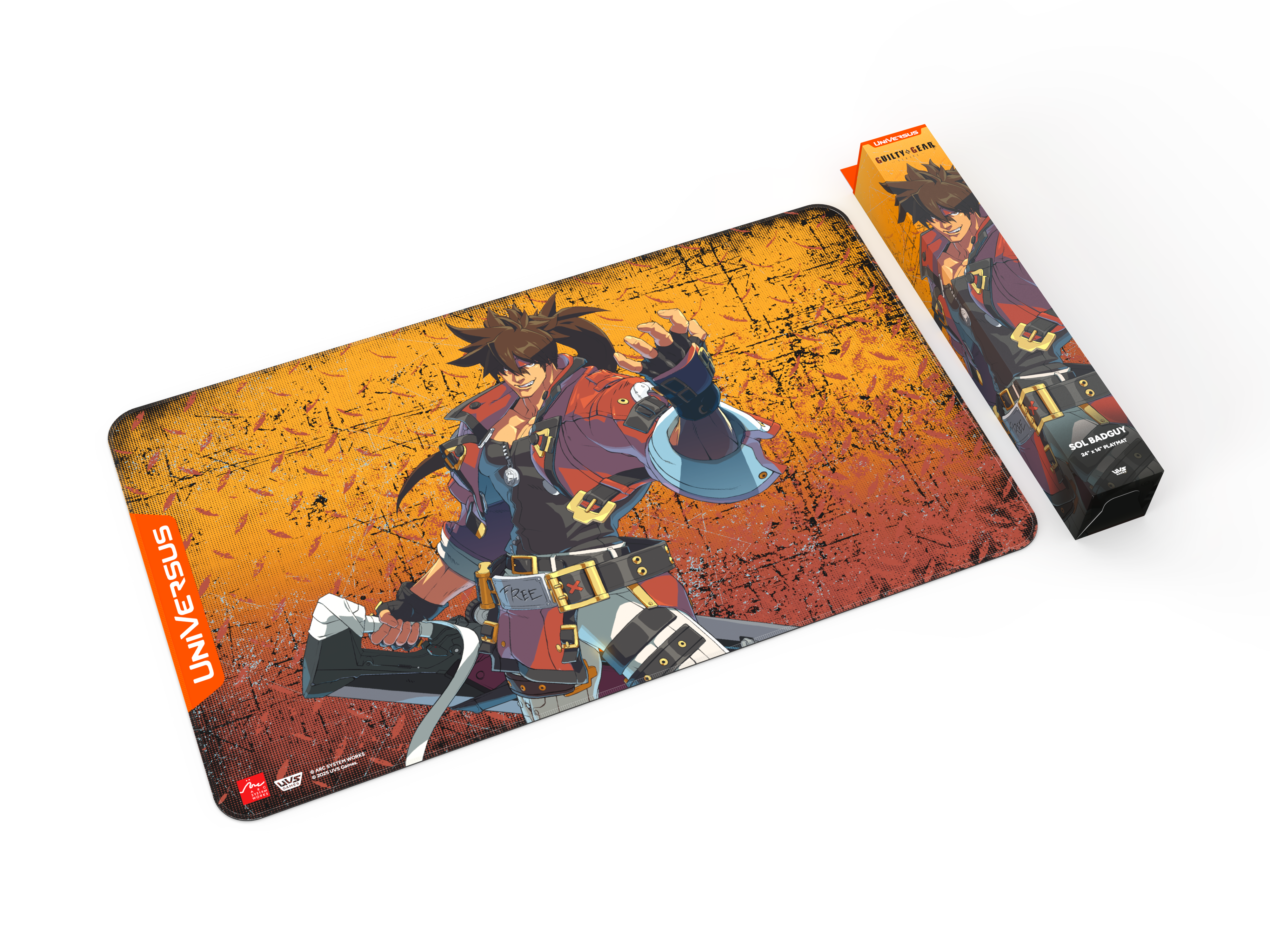 GUILTY GEAR - STRIVE - PLAYMAT SOL BADGUY | 810155274092