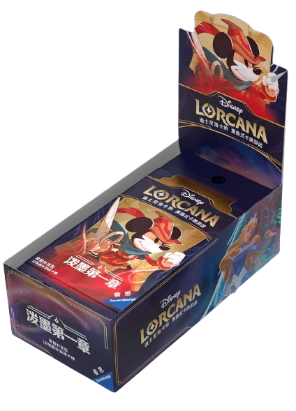 DISNEY LORCANA JAPANESE THE FIRST CHAPTER BOOSTER BOX | 11098588