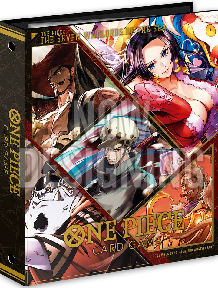 ONE PIECE CG 9PKT BINDER SET SEVEN WARLORDS OF THE SEA | 810158834989