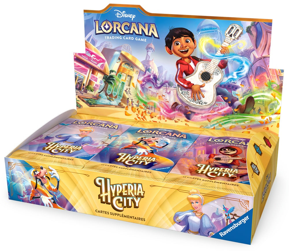 DISNEY LORCANA FRENCH SET 14 HYPERIA CITY BOOSTER