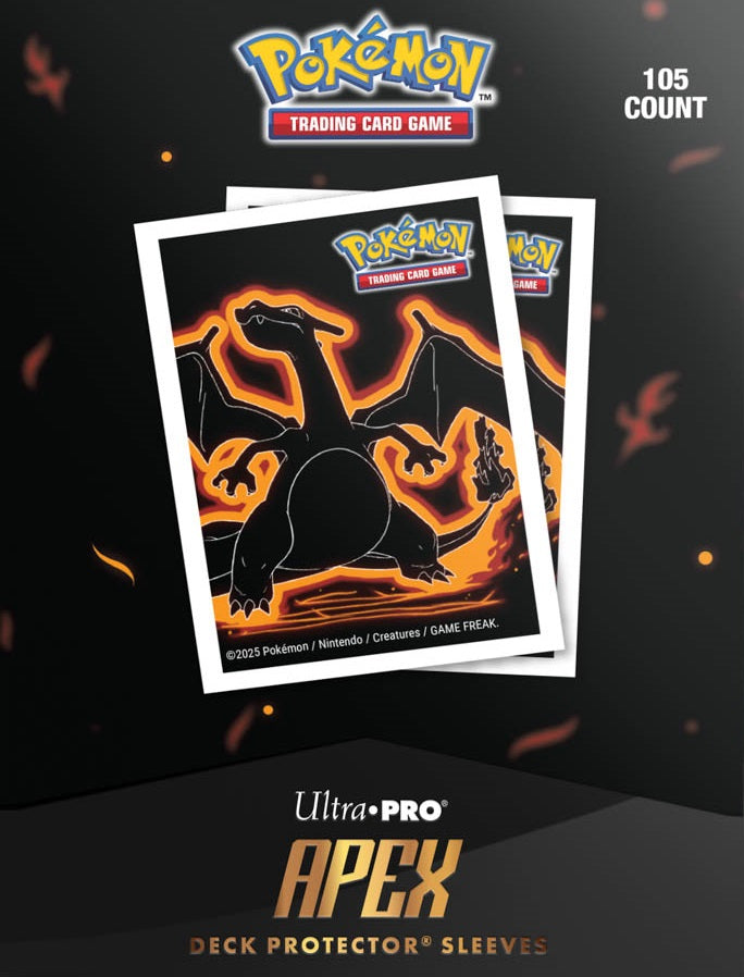 UP D-PRO APEX POKEMON NEON KANTO CHARIZARD 105CT | 074427166564